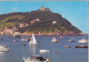 BF22962 san sebastian isla de santa clara y monte igueld  spain front/back image