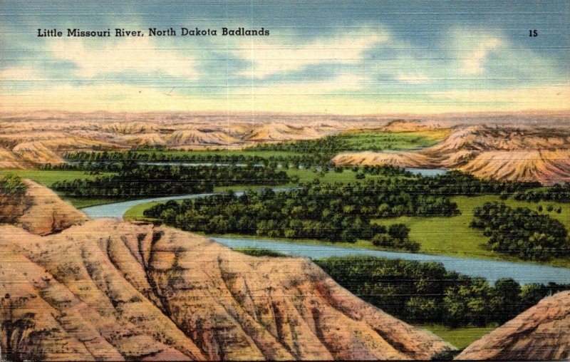 North Dakota Badlands Littel Misouri River