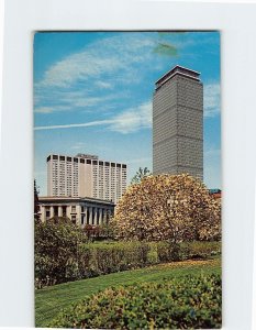 Postcard Prudential Tower and Sheraton Boston Hotel Boston Massachusetts USA