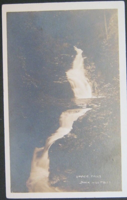 Upper Falls Buck Hill Falls PA Real Photo Postcard 