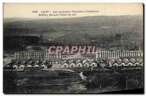 Postcard Old Army Barracks old barracks of Laon & # 39artillerie