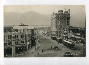 3086086 JAPAN Street view of Takimichi Kobe TRAM Vintage PC