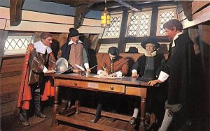 Mayflower Compact in Plymouth, Massachusetts