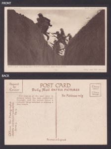 GREAT BRITAIN, Postcard, British infantry practising an attack, WWI