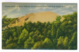 Benton Harbor, Michigan to Gloversville, New York, Postcard, Thunder Knob, 1948