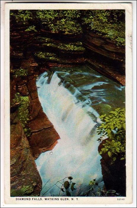 Diamond Falls, Watkins Glen NY