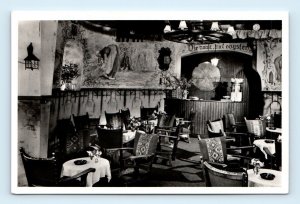 RPPC Groeten uit De Panoramamolen restaurant RHENEN 1955 Netherlands Postcard