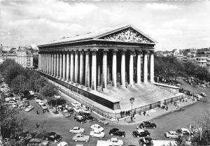 B66058 France Paris Eglise de la Madeleine cars voitures