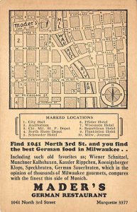 Madere's German Restaurant North 3rd Street  - Milwaukee, Wisconsin WI