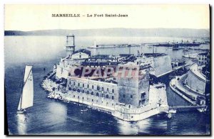 Old Postcard Marseille Fort St John