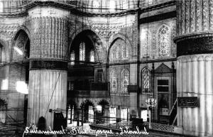 B70903 Istanbul Blue Mosque Vrais Photo Real photo Turkey