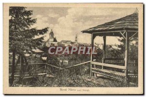 Postcard Old Nove Mesto node Metujf