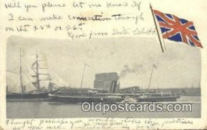 SS Princess Rupert Steam Ship 1906 corner wear, writing on front, postal used...