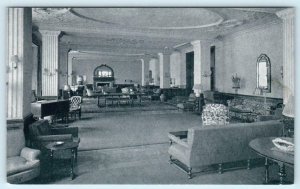 WASHINGTON, D.C. ~ Lounge Interior THE DODGE HOTEL Capitol Hill c1950s  Postcard