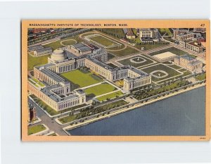 Postcard Massachusetts Institute Of Technology, Boston, Massachusetts