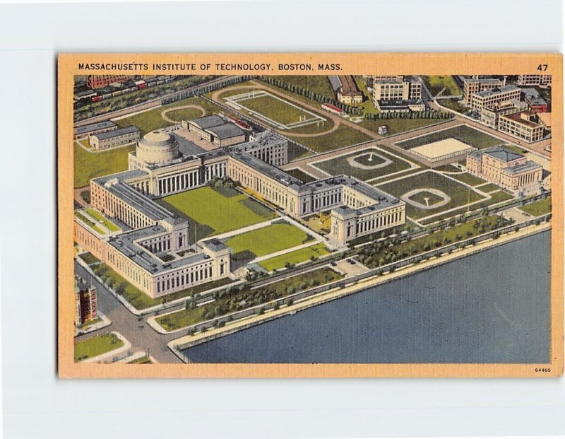 Postcard Massachusetts Institute Of Technology, Boston, Massachusetts
