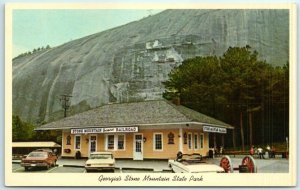 Postcard - Georgia's Stone Mountain State Park 