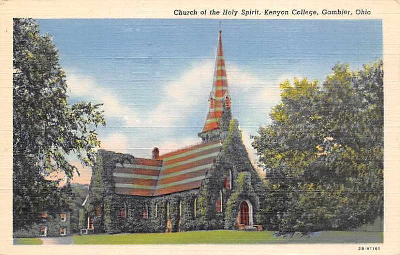 Church of the Holy Spirit, Kenyon College Gambier, Ohio OH