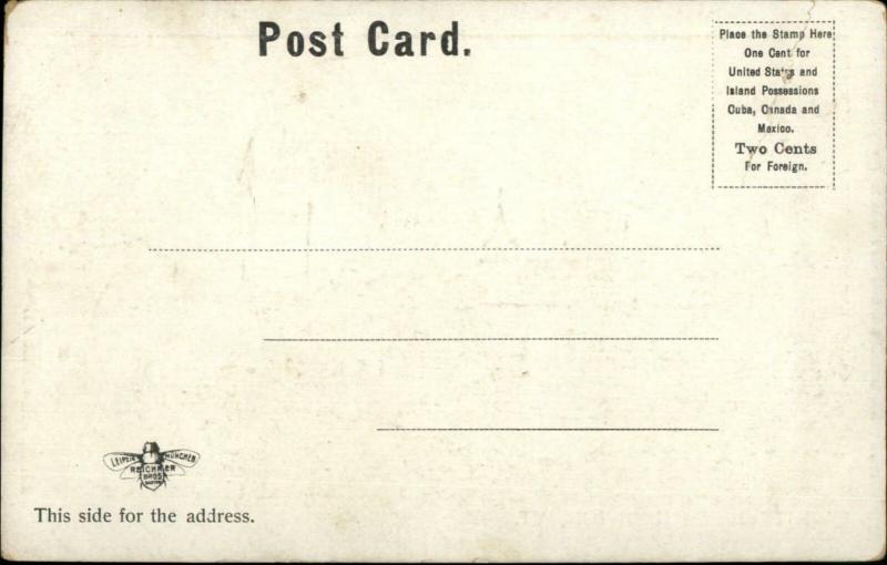 White River Junction VT c1905 UDB Postcard RR Train Car