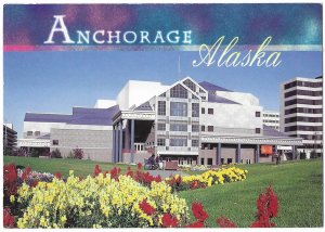 Anchorage Alaska Performing Arts Center & Town Suare Park 4 by 6