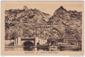 Entree Du Tunnel Du Rove, Marseille (Bouches du Rhone), France, 1900-1910s