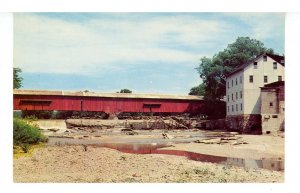 IN - Bridgeton. Two-Span Covered Bridge