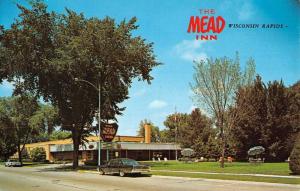 Wisconsin Rapids Wisconsin Mead Inn Street View Vintage Postcard K92851