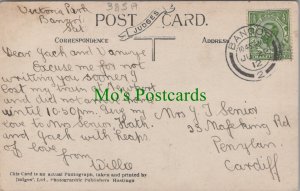 Genealogy Postcard - Senior - 23 Mafeking Road, Penylan, Cardiff, Wales  385A