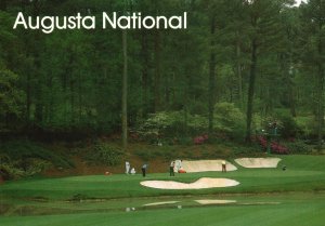 Vintage Postcard Augusta National Golf Club Gardens Masters Tournament Georgia