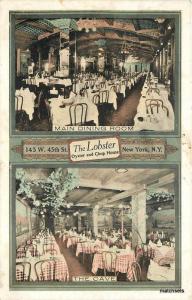 Interior Main dining room Cave NEW YORK CITY NY postcard 2795