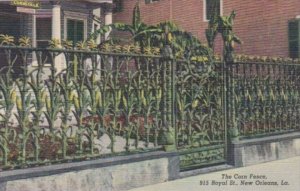 Louisiana New Orleans The Corn Fence On Royal Street Curteich