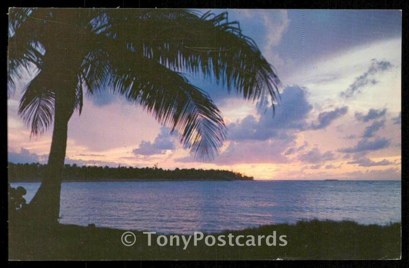 SUNSET IN PUERTO RICO