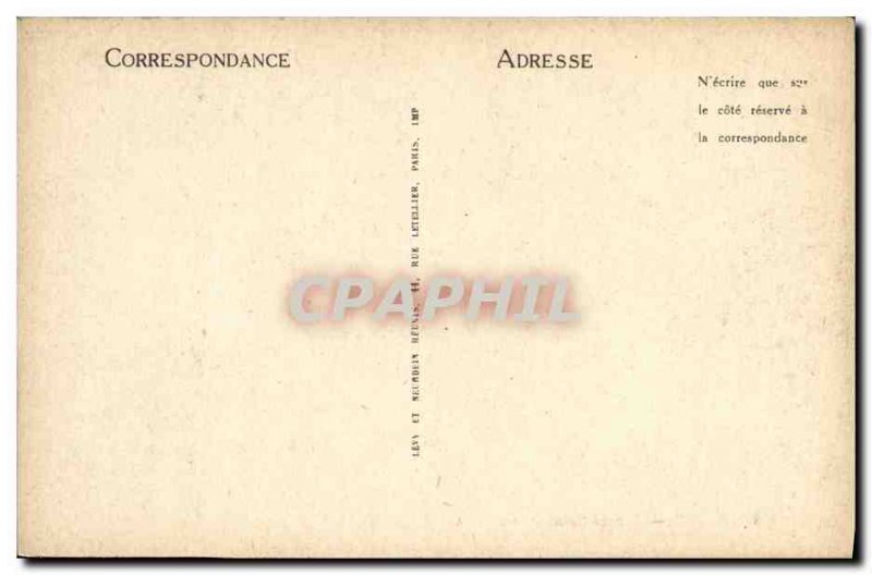 Old Postcard Paris Saint Peter Square