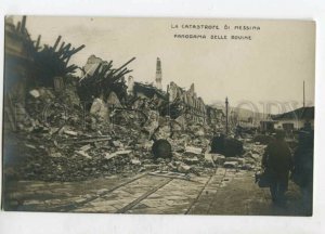 3126587 ITALY CATASTROFE di MESSINA Vintage photo postcard