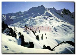 Modern Postcard Gaschurn im Montafon Skiparadins Versettle