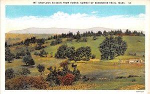 Mt. Greylock as Seen from Tower in Mohawk Trail, Massachusetts