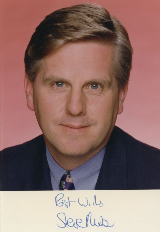 Steve Rider Grandstand Sports Presenter Hand Signed Photo | Topics ...