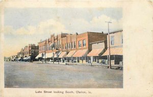 IA, Clarion, Iowa, Lake Street looking South, Moseley No 2662