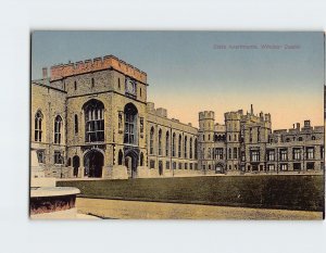 Postcard State Apartments, Windsor Castle, Windsor, England