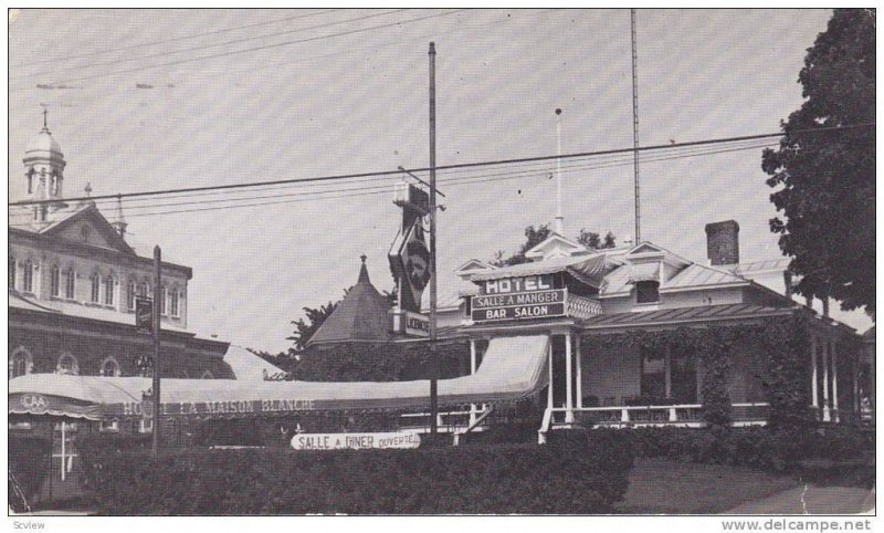 Hotel La Maison Blanche Inc , Laurierville , Cte. Megantic , Quebec , Canad...