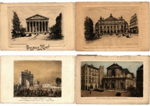 GRAVURES PARIS FRANCE 59 Vintage Postcards Pre-1940 (L2567)