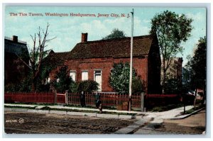 c1910 Tice Tavern Washington Headquarters Jersey City New Jersey NJ Postcard