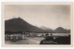 RPPC, Sitka, Alaska, A Birdseye View, 1939