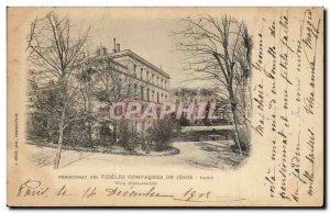 Paris Old Postcard Seminary of the faithful companions of Jesus View of & # 3...