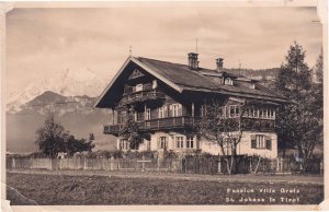 Pension Villa Greta St Johann in Tirol Hotel Old Austria Postcard