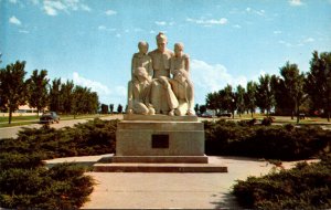 Nebraska Boys Town Father Flanagan & Boys Statue