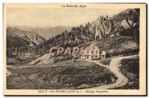 Old Postcard Alps Mountaineering Route Col Izoard Refuge Napoleon