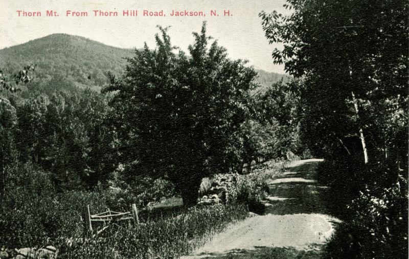 NH - Jackson. Thorn Mountain from Thorn Hill Road