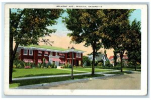 1937 Belmont Ave. Exterior View Building Wichita Kansas Vintage Antique Postcard