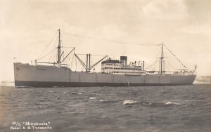 M S Mirrabooka Real Photo Freighter Ship 